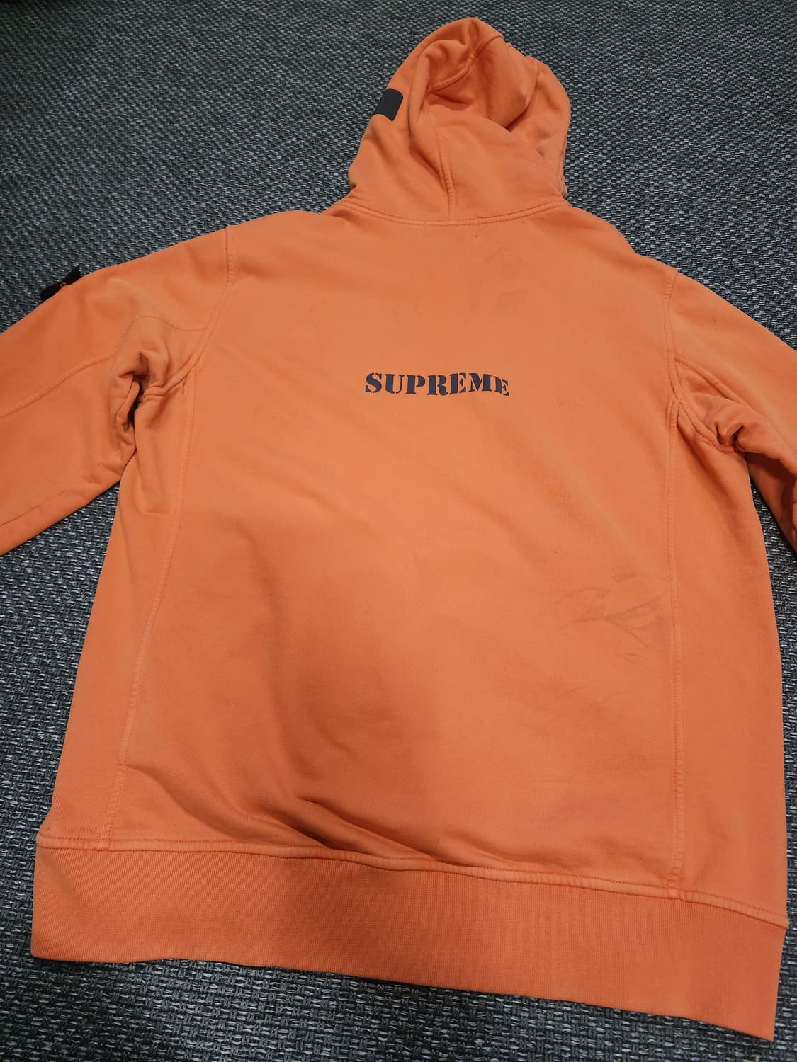 슈프림  x 스톤아일랜드 후드티 XL 상품이미지6