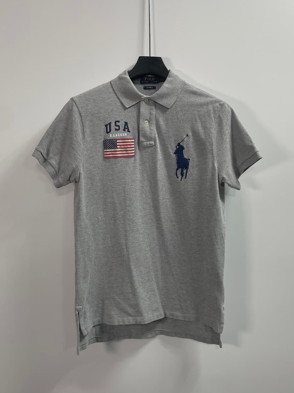 폴로 랄프로렌 USA 빅포니 반팔 카라티 (on.637)   상품이미지1