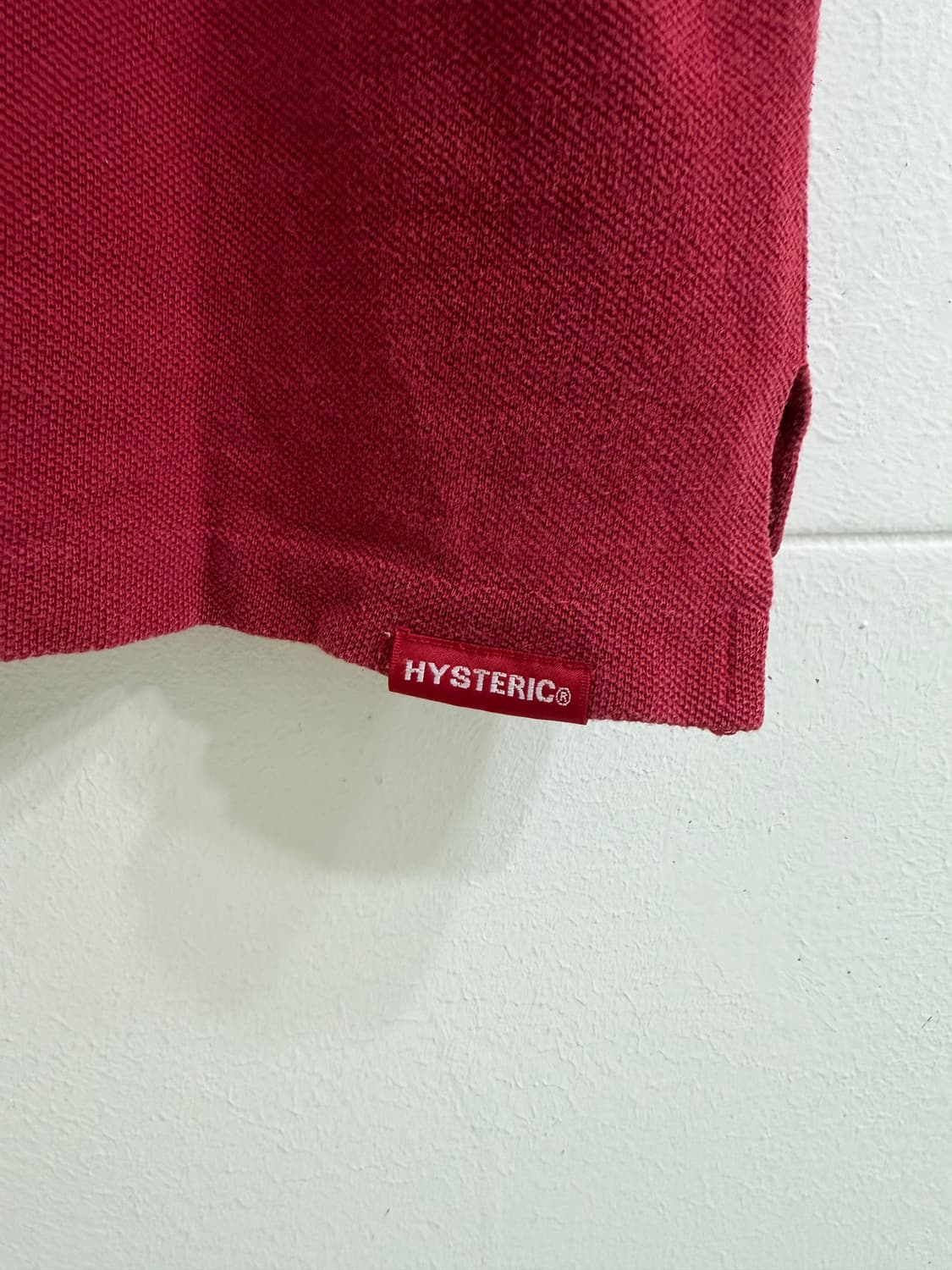 히스테릭글래머 speak no evil 작사 피케 카라 반팔 티셔츠 상품이미지7