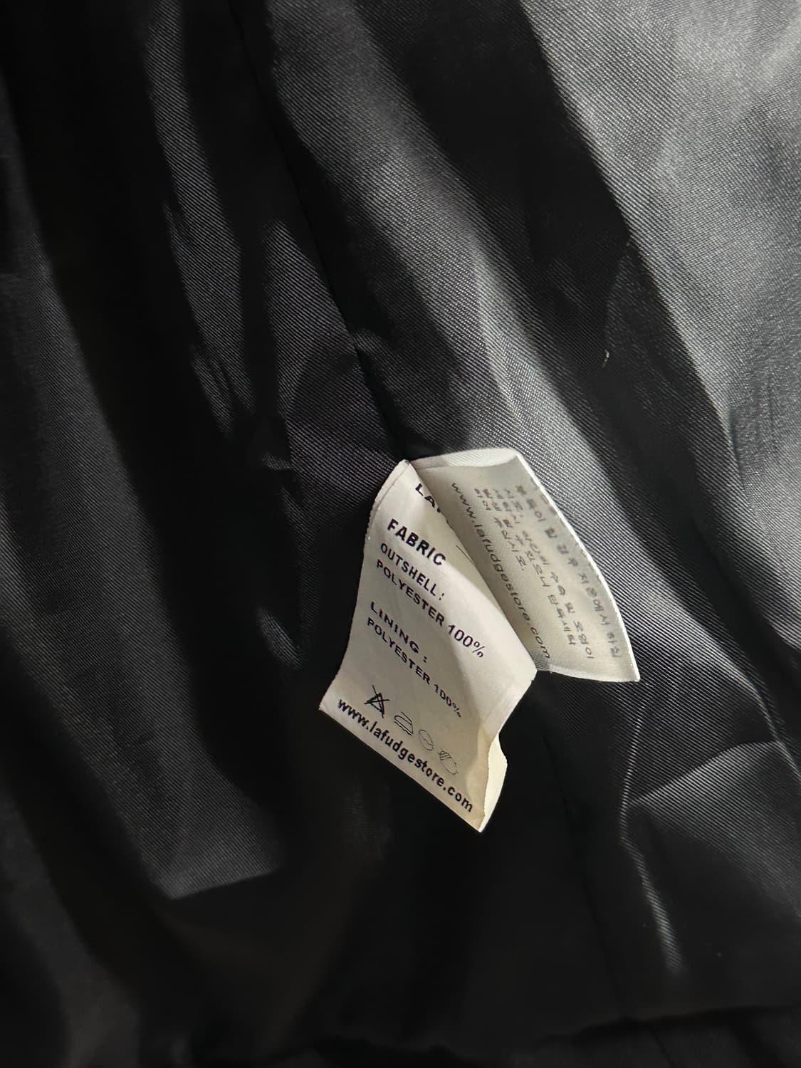 라퍼지스토어 블랙 캐주얼 라펠 자켓 L 상품이미지5