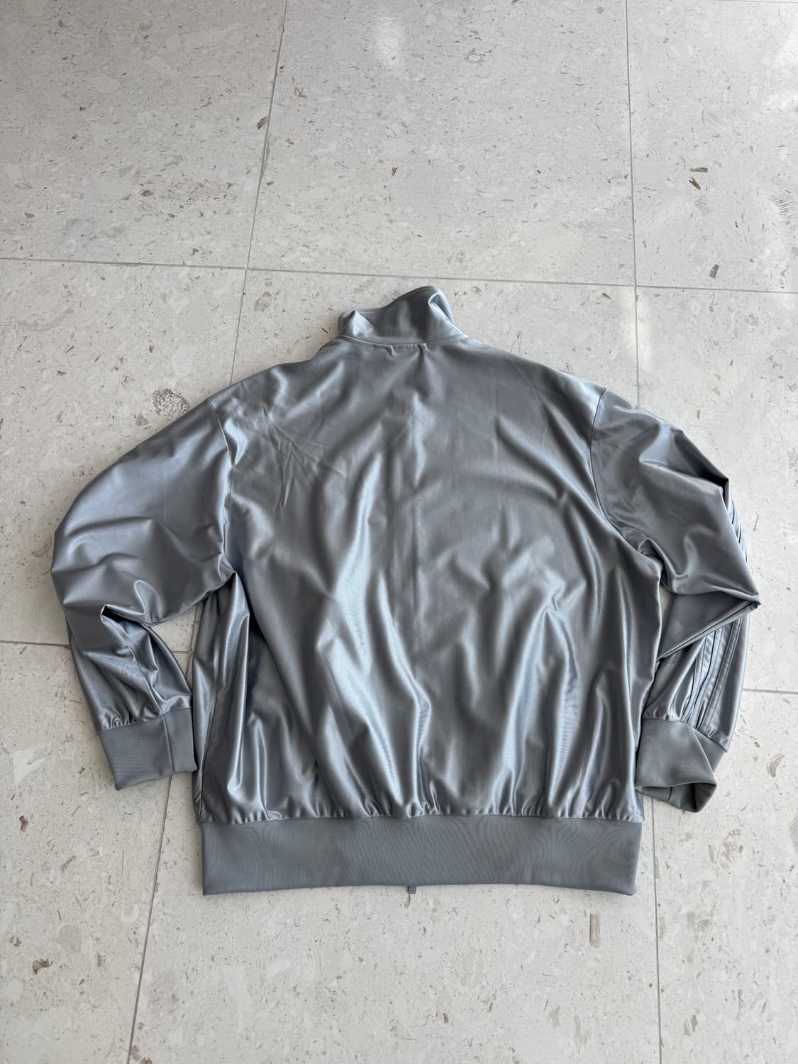 아디다스 실버 트랙 져지 집업 자켓 남성용 L  실착 2회 상품이미지5