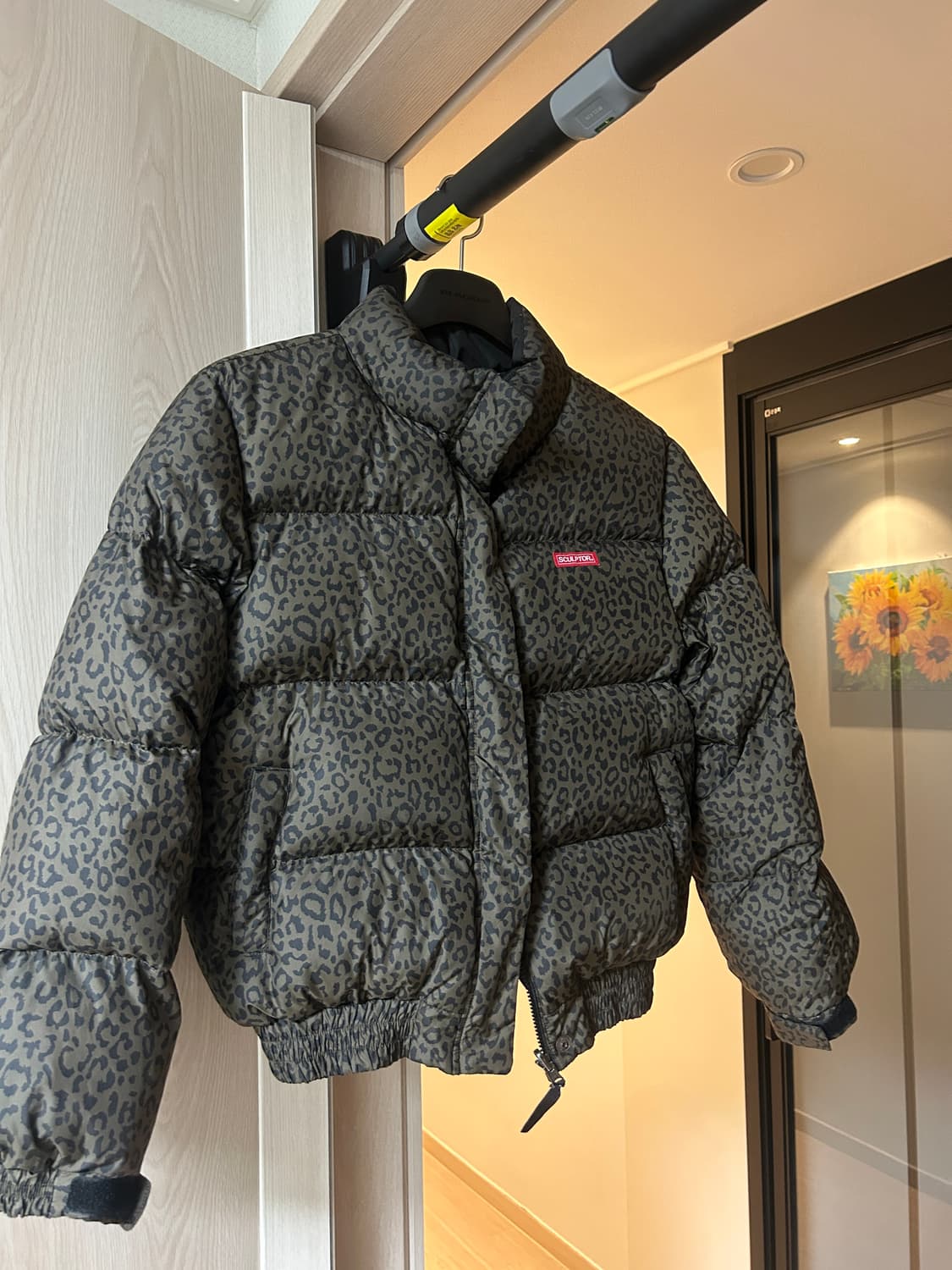 스컬프터 레오파드 패딩 상품이미지1