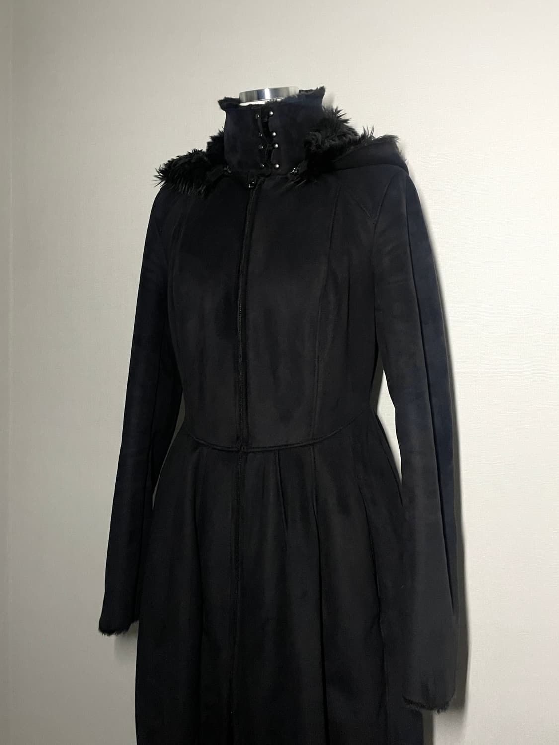 알마니 익스체인지 무스탕 퍼코트 퍼자켓 상품이미지5