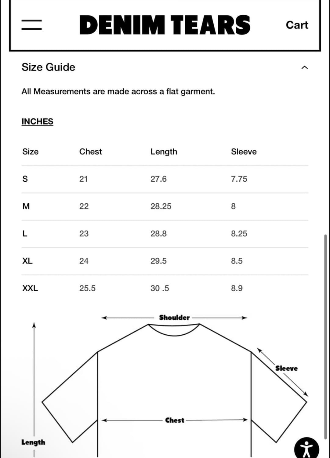데님티어스 NY 티셔츠 25ss M 상품이미지3