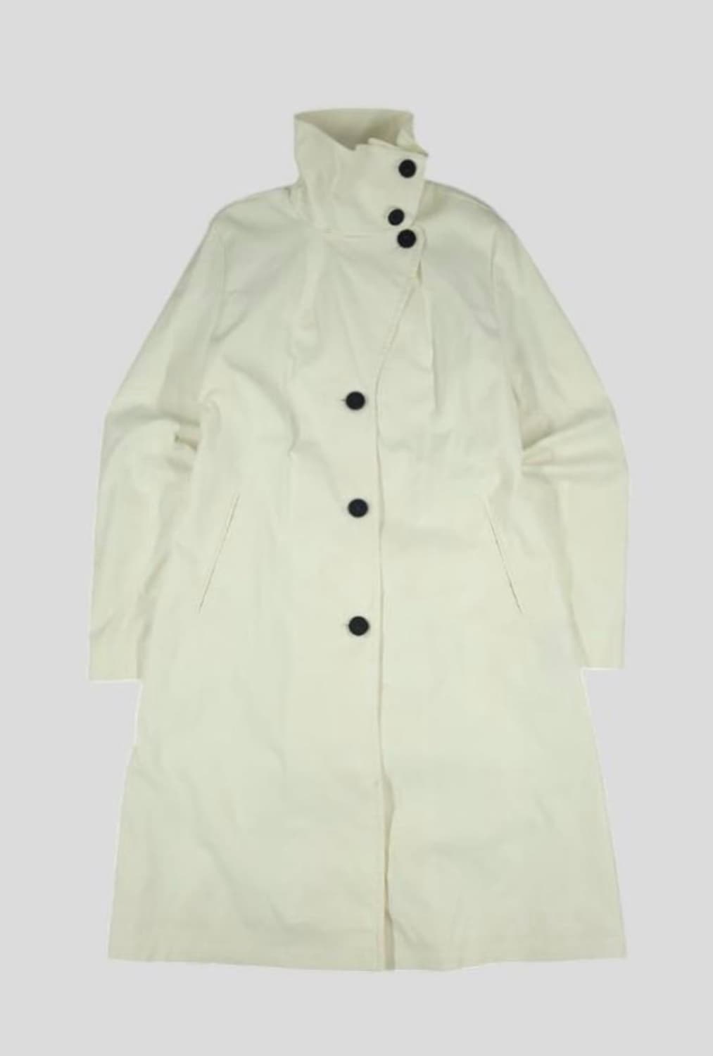 Dkny 도나카란 벨티으 하이넥 트렌치 롱 코트 상품이미지1