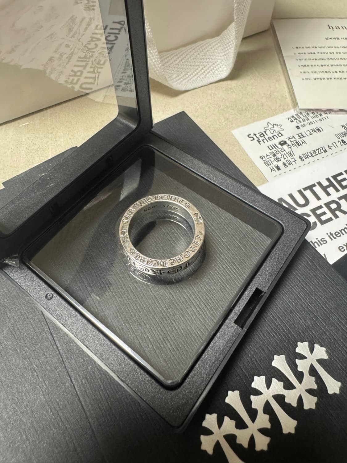 크롬하츠 포에버링 6mm us9 상품이미지2