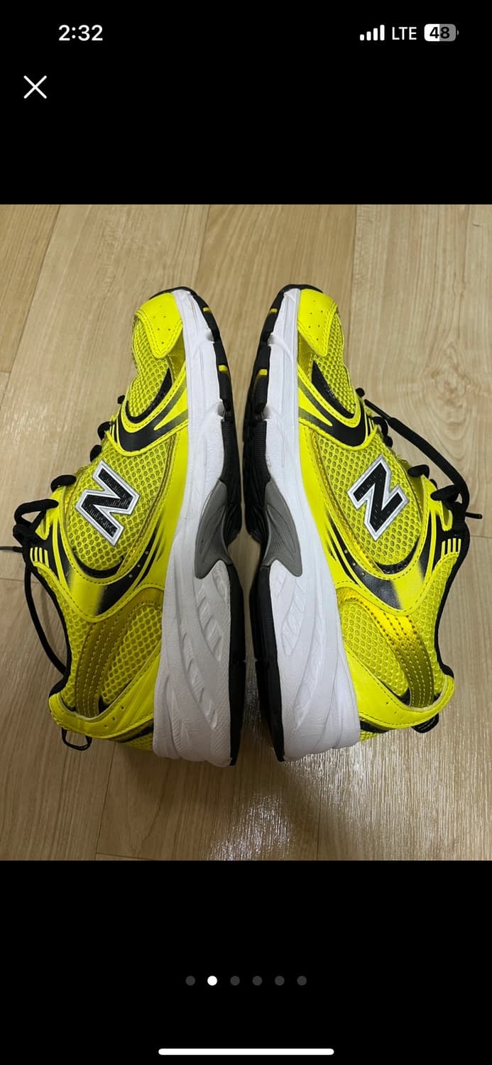 뉴발란스 530 옐로우 250사이즈 상품이미지2