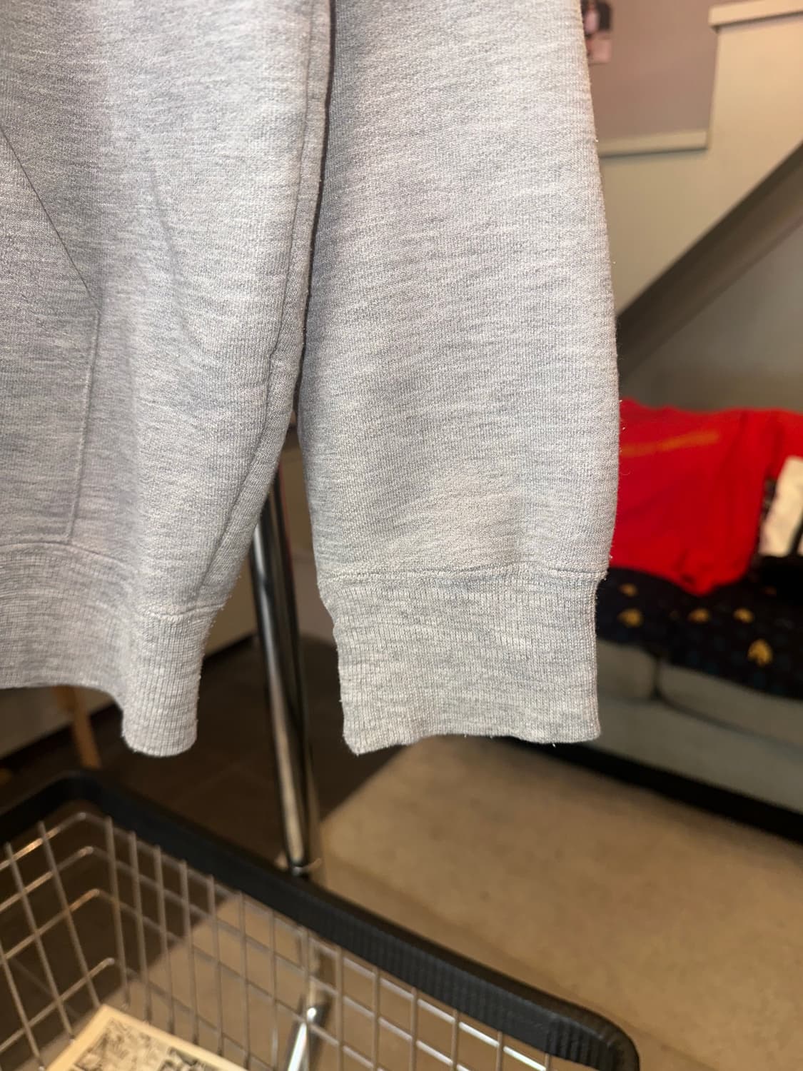 90‘s Converse big logo hood sweatshirt  상품이미지7