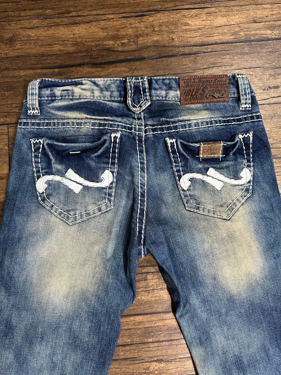 Y2K SHANE JEANS 워싱 데님팬츠 27-28 상품이미지6