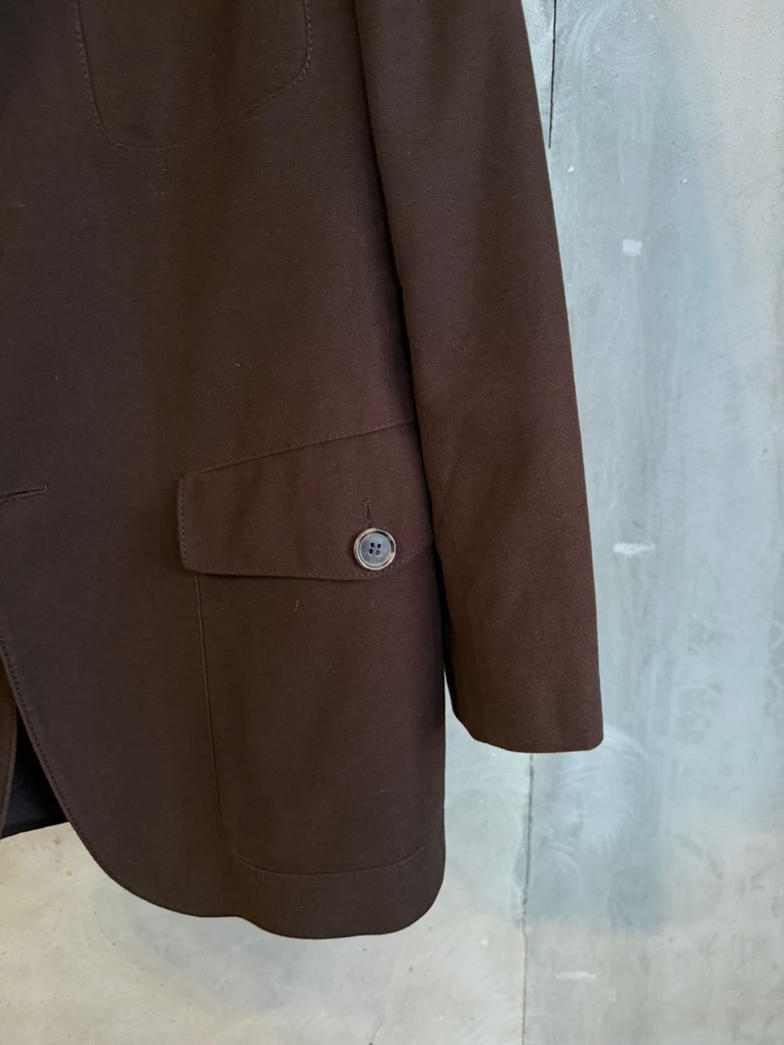 휴고보스 블랙라벨 몰스킨 헌팅 자켓 100 상품이미지6