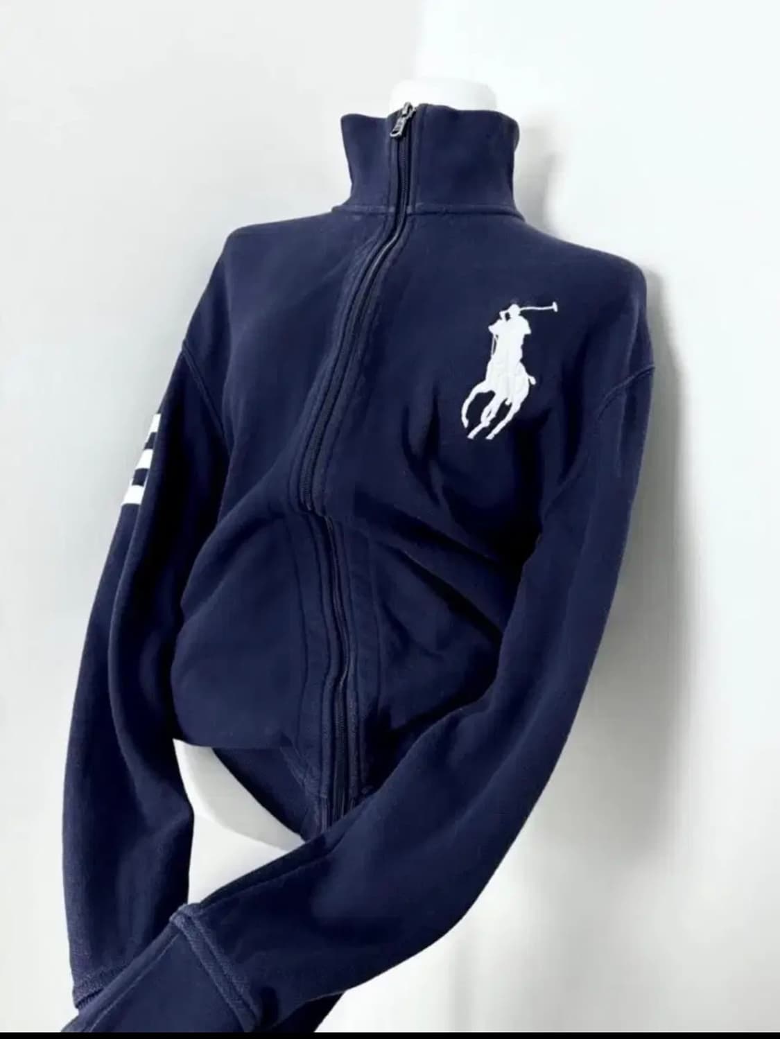 폴로 랄프로렌 빅포니 집업 네이비  상품이미지2