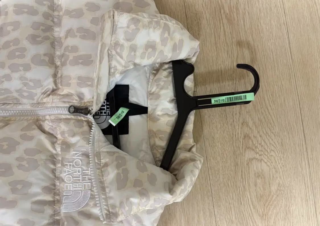 노스페이스 눕시 레오파드 아이보리 상품이미지2