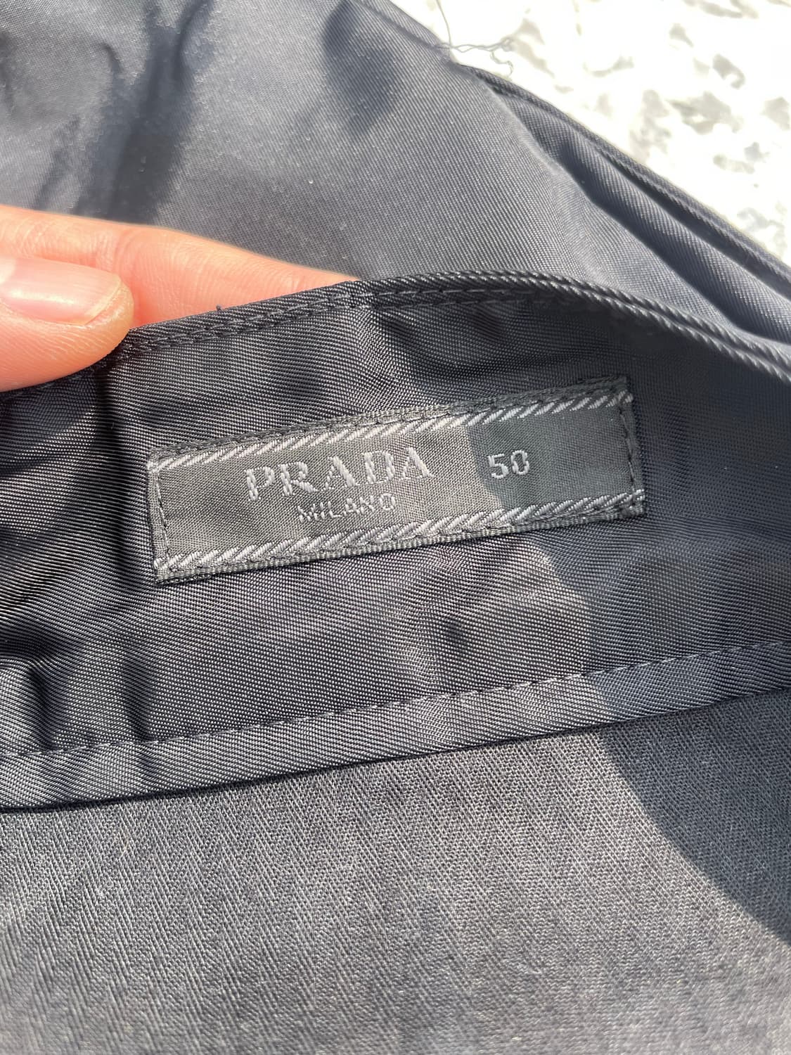 Prada 리나일론 버뮤다 size50 상품이미지6