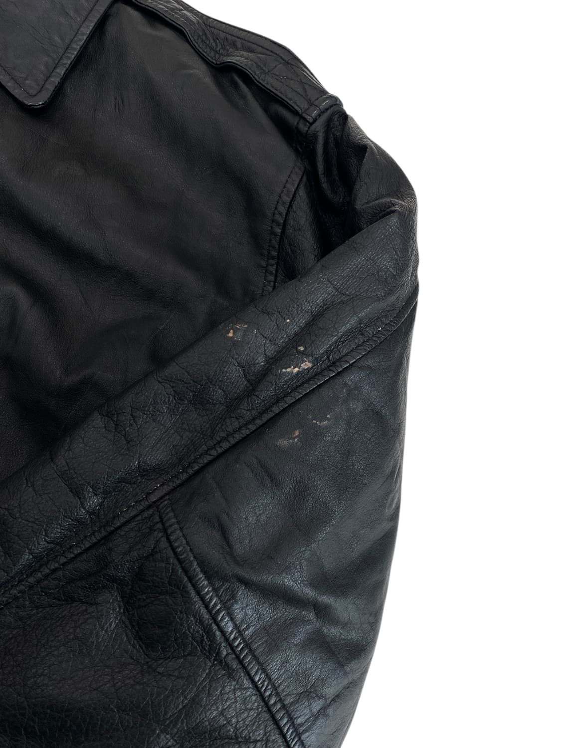 90's 하드락 카페 A-2 레더 자켓 상품이미지6