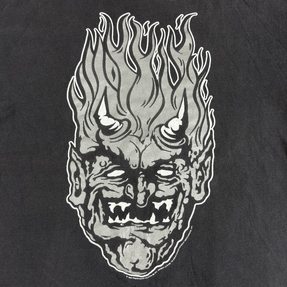 빈티지 90s White Zombie 화이트좀비 데몬 티셔츠 상품이미지3