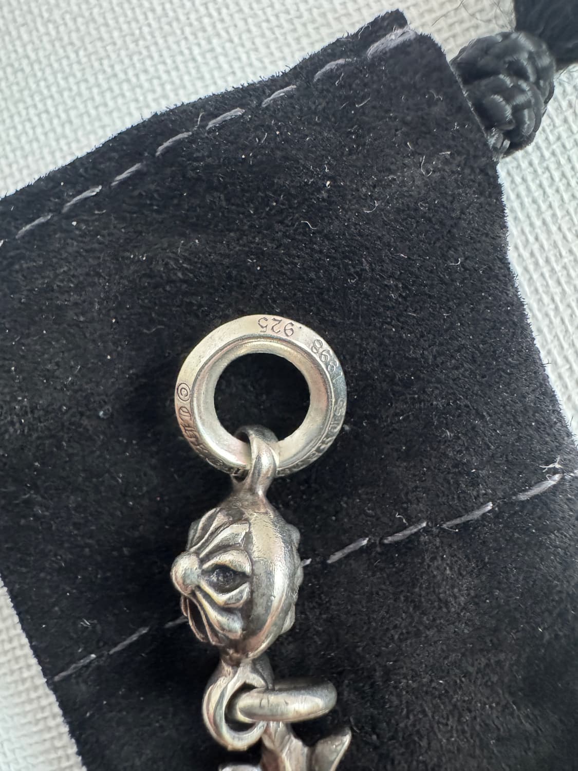 크롬하츠 원볼타이니크로스1p다이아 오리지널 상품이미지4