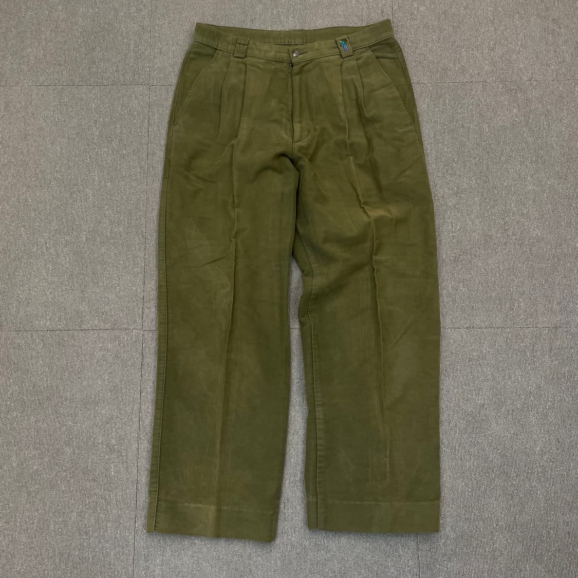 90s levis italy saddleman 리바이스 투턱 치노 팬츠 상품이미지1