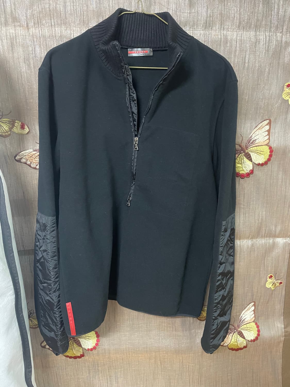 00s 프라다 스포츠 후리스 하프집업 L 상품이미지1