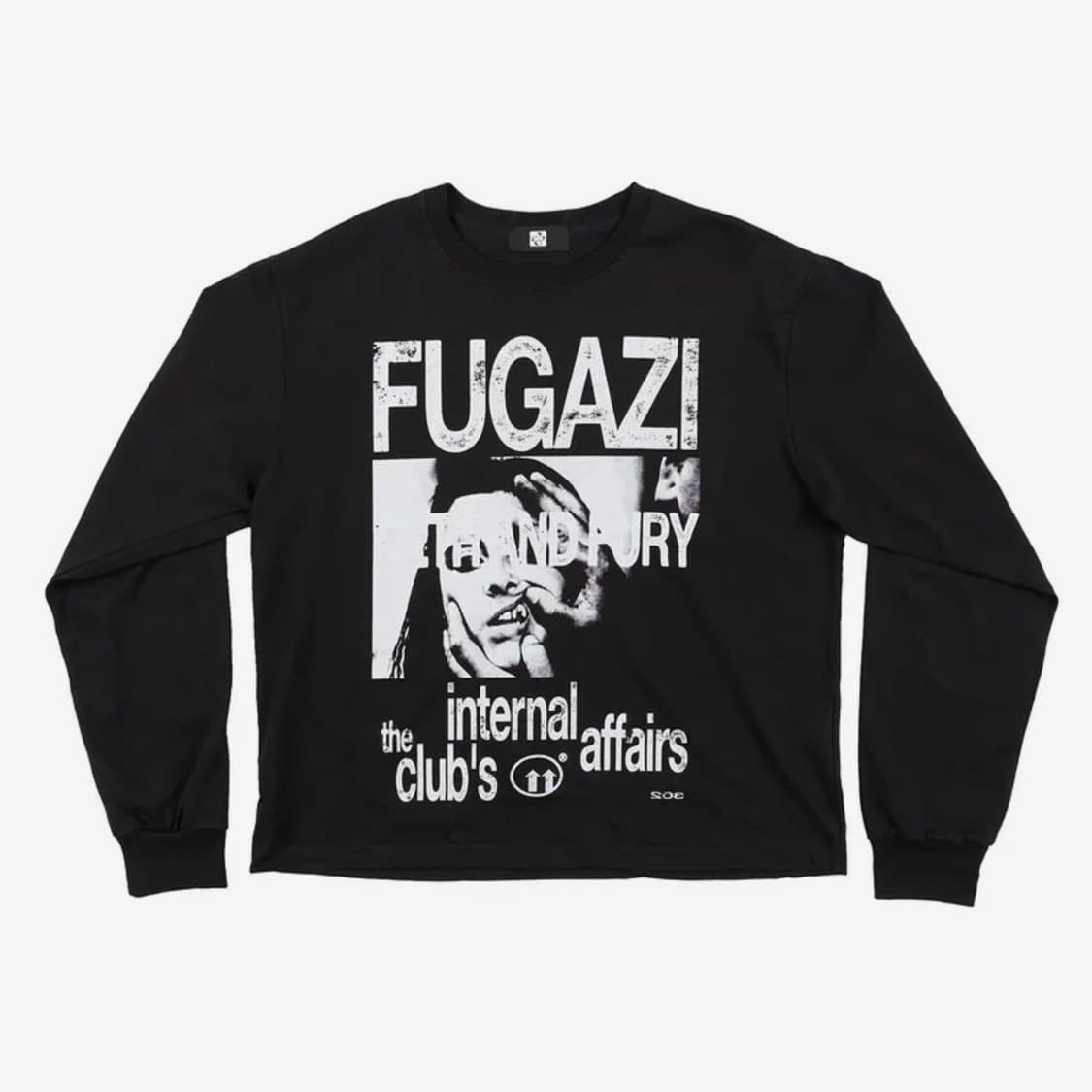 Fugazi Long Sleeve T-Shirt_[Black] 상품이미지1