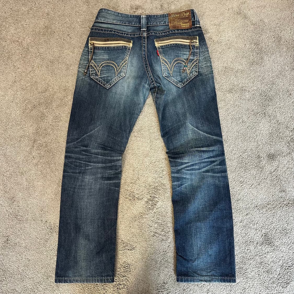 에드윈503 블루트립 에스닉 데님 팬츠(L) 상품이미지1