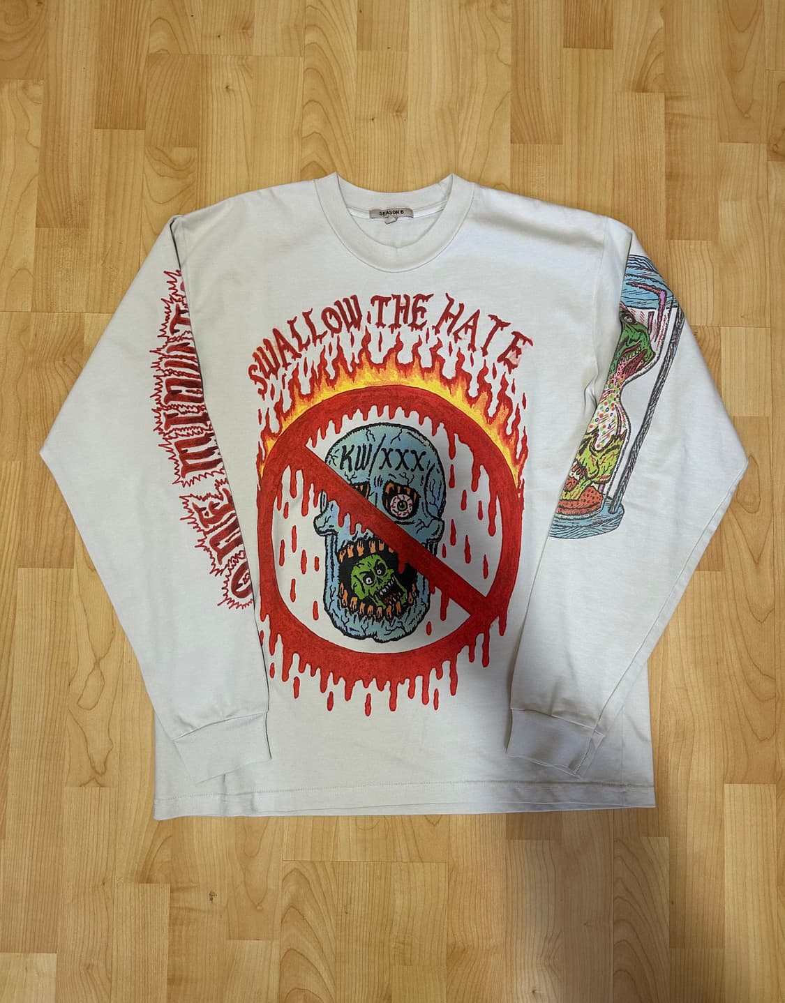 YEEZY SEASON 6 × XXXTENTACION 롱슬리브 상품이미지1