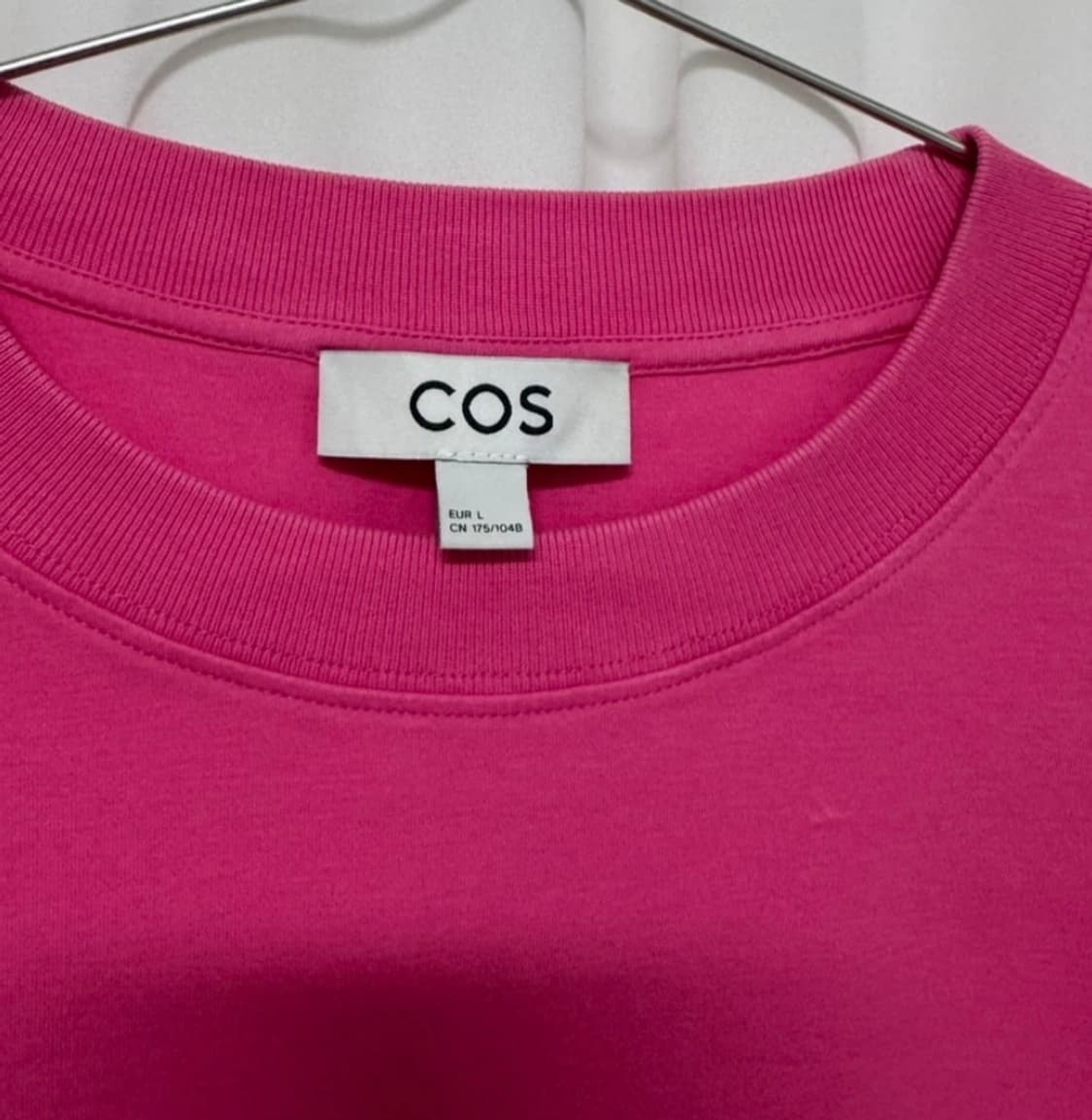 COS 핑크색 긴팔티셔츠 상품이미지6