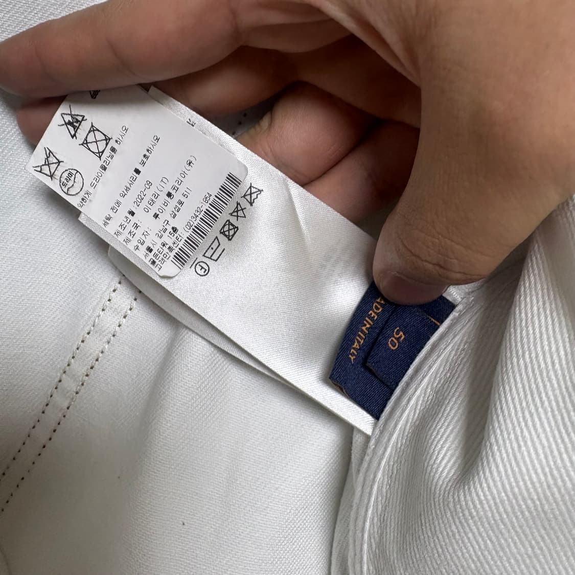 [50/백화점판/새상품급] 루이비통 스프레드 스프레이 데님 자켓 상품이미지5