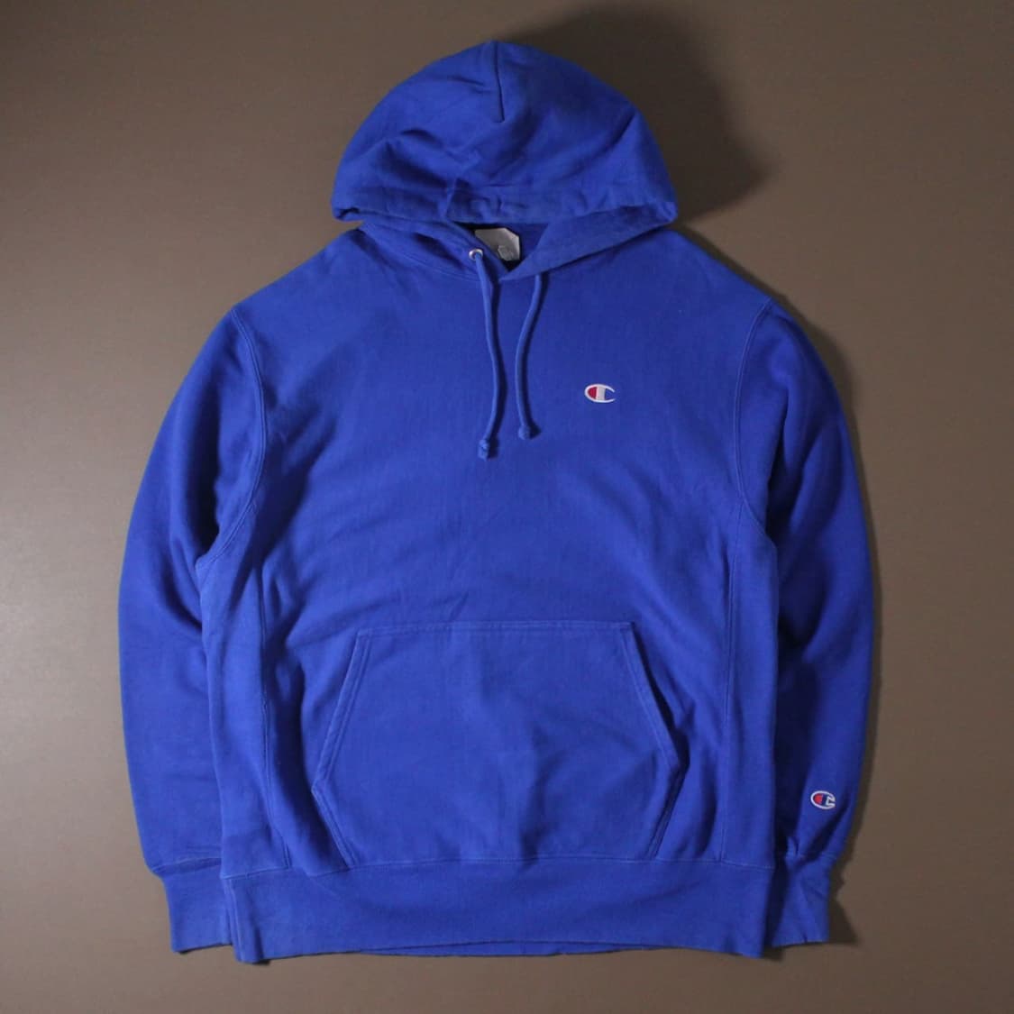 Champion 챔피온 블루 기모 후드티  상품이미지1