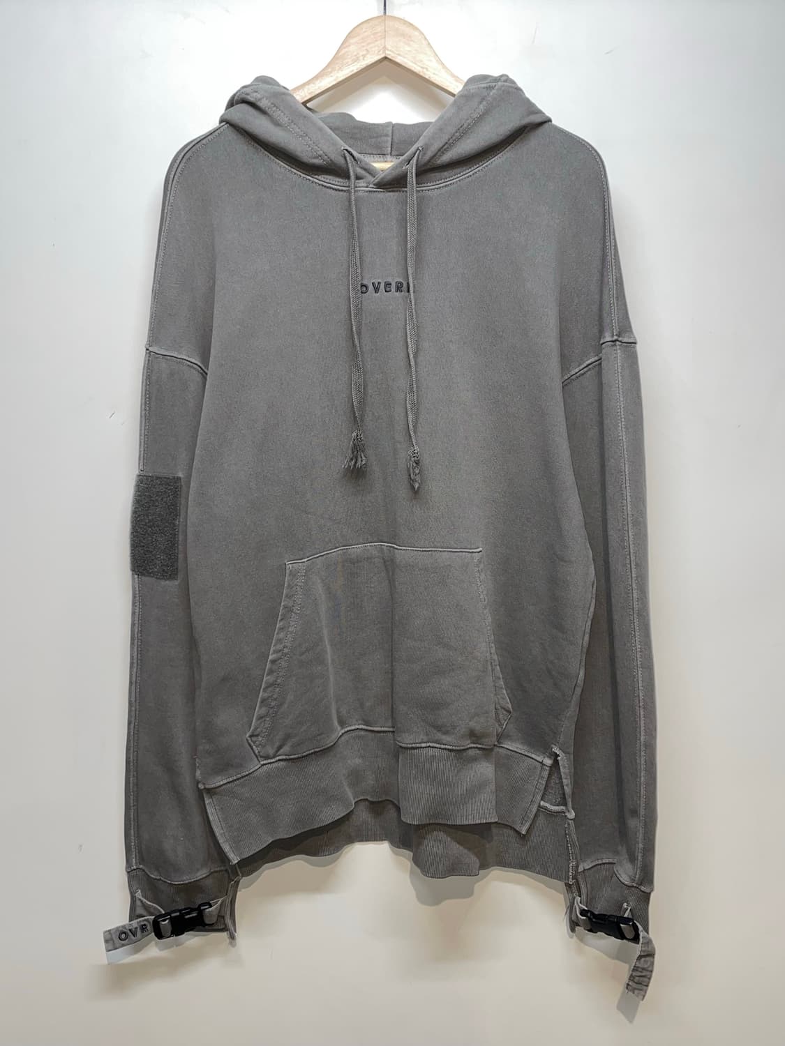 OVERR 빈티지 워싱 후드티 상품이미지2