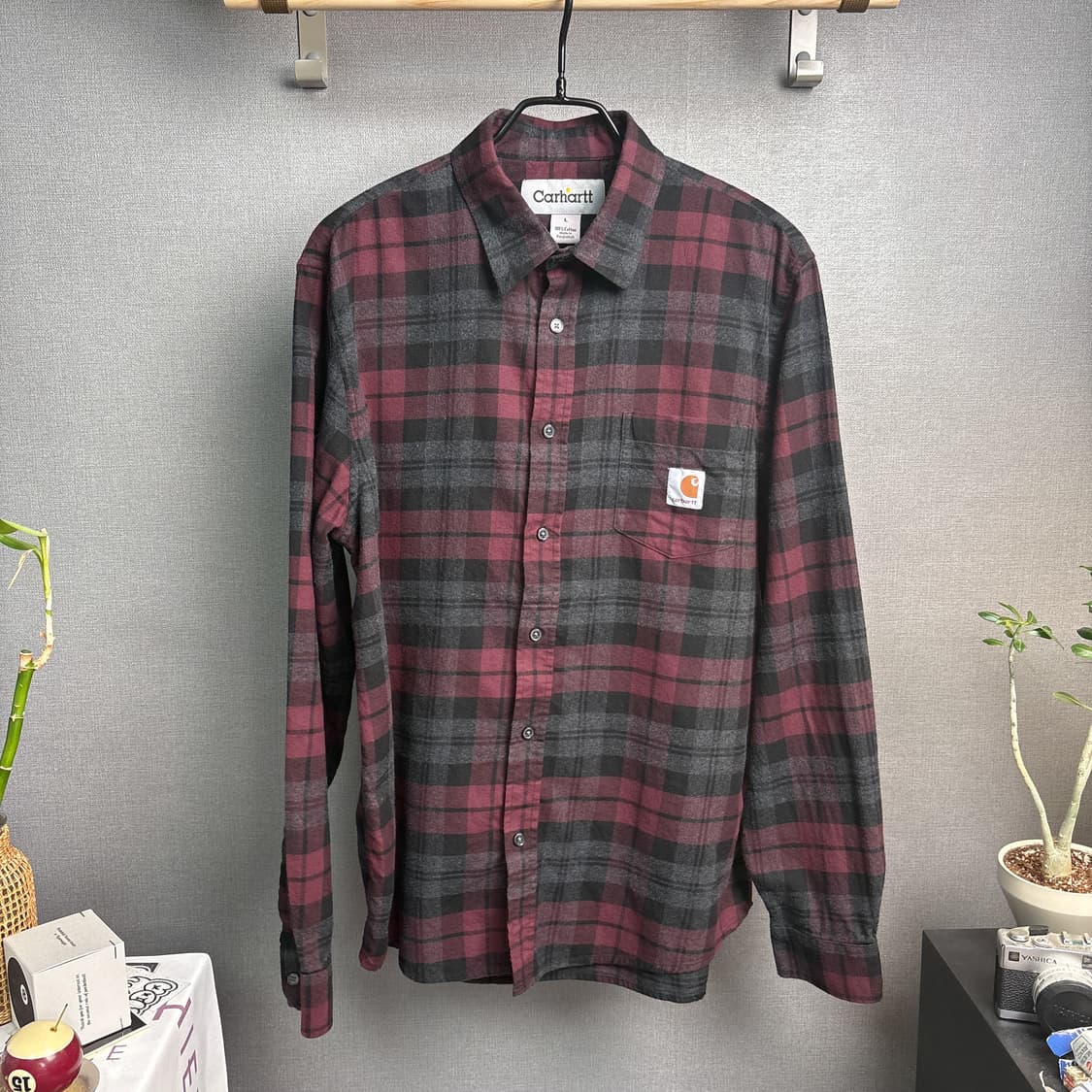 칼하트 체크셔츠 상품이미지2