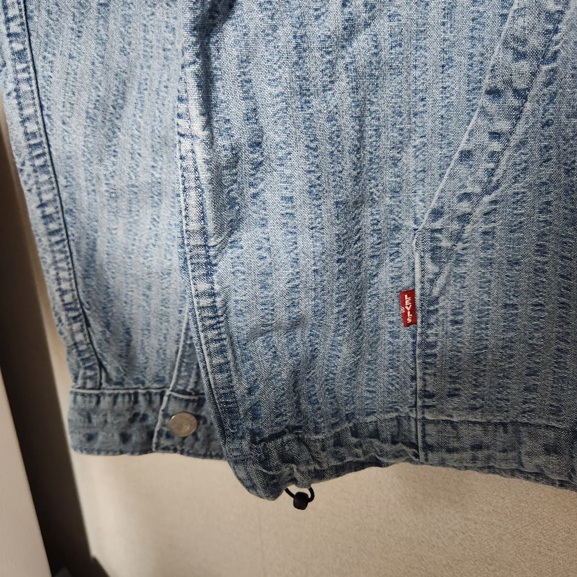 리바이스 데님 아노락 후드티 90 상품이미지4