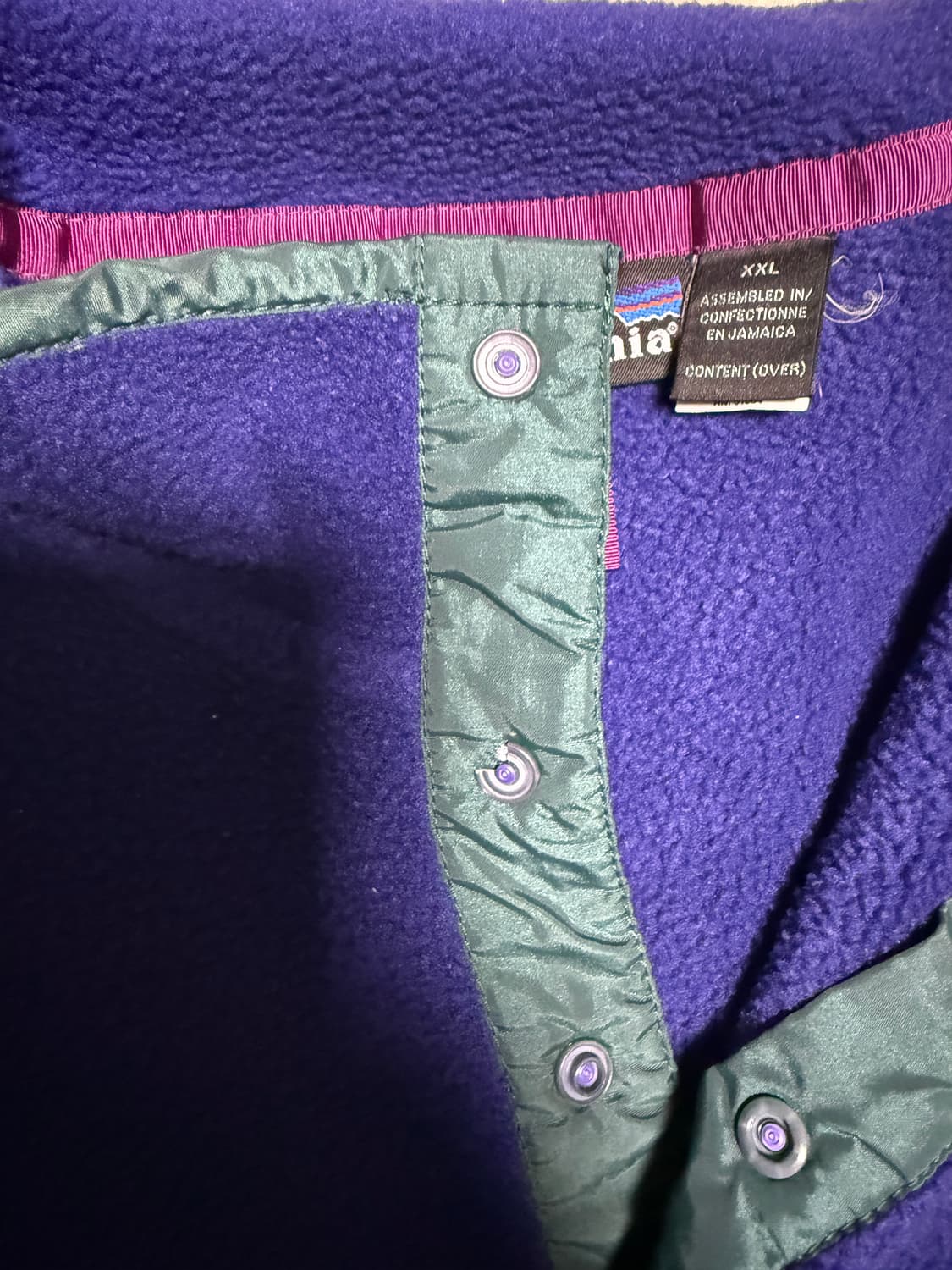 90‘s 파타고니아 신칠라 스냅티 상품이미지3