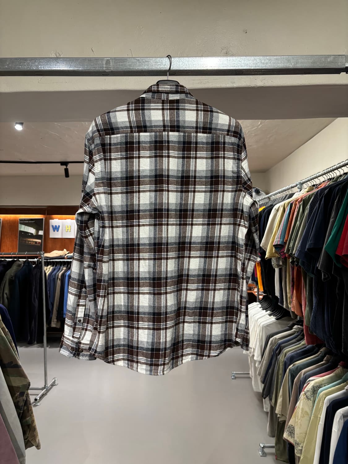 빈티지 플란넬 셔츠 상품이미지4