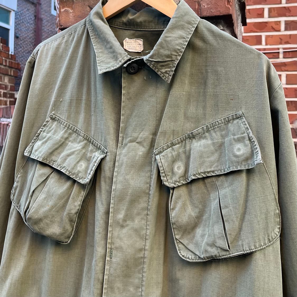 60s 오리지날 미군 정글퍼티그 자켓 (M/L) 상품이미지2