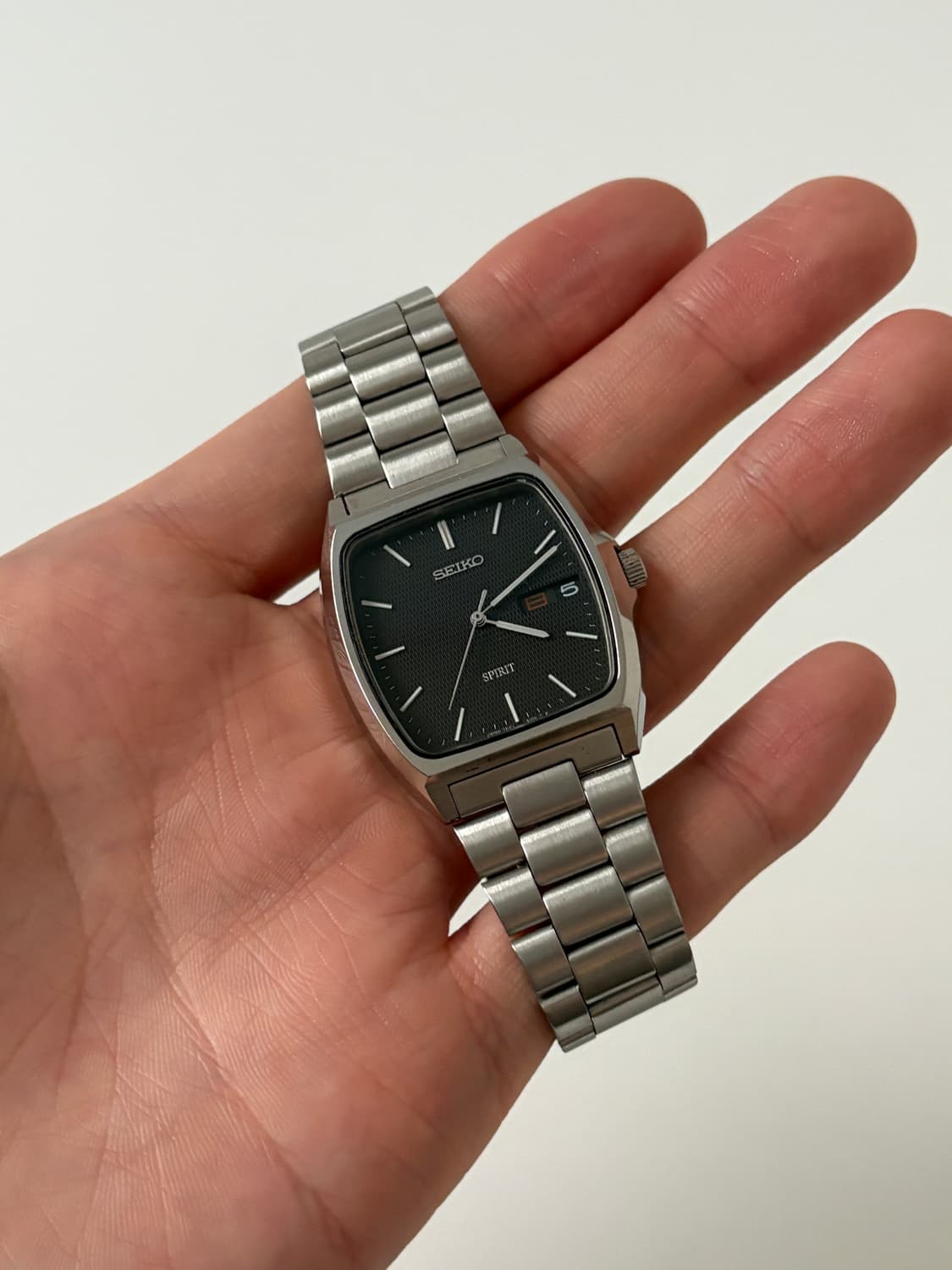 1990s Spirit Black Dial Square Quartz 상품이미지1