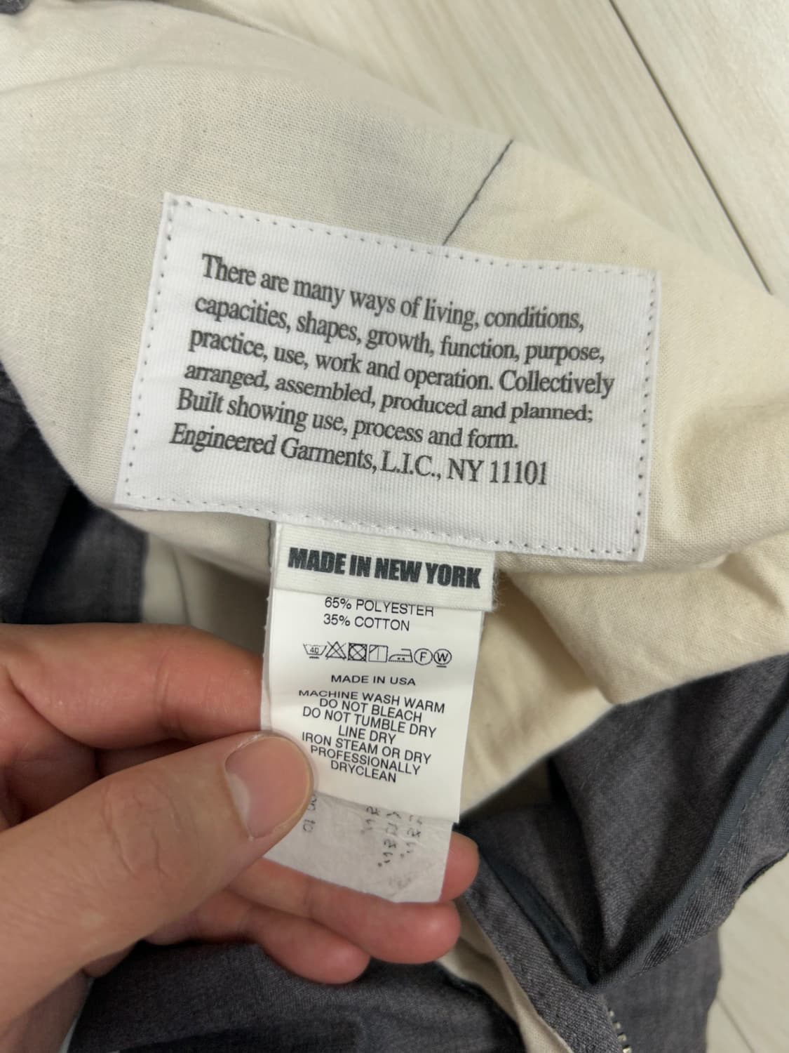 엔지니어드 가먼츠 FA 팬츠 PC TIWLL 상품이미지5