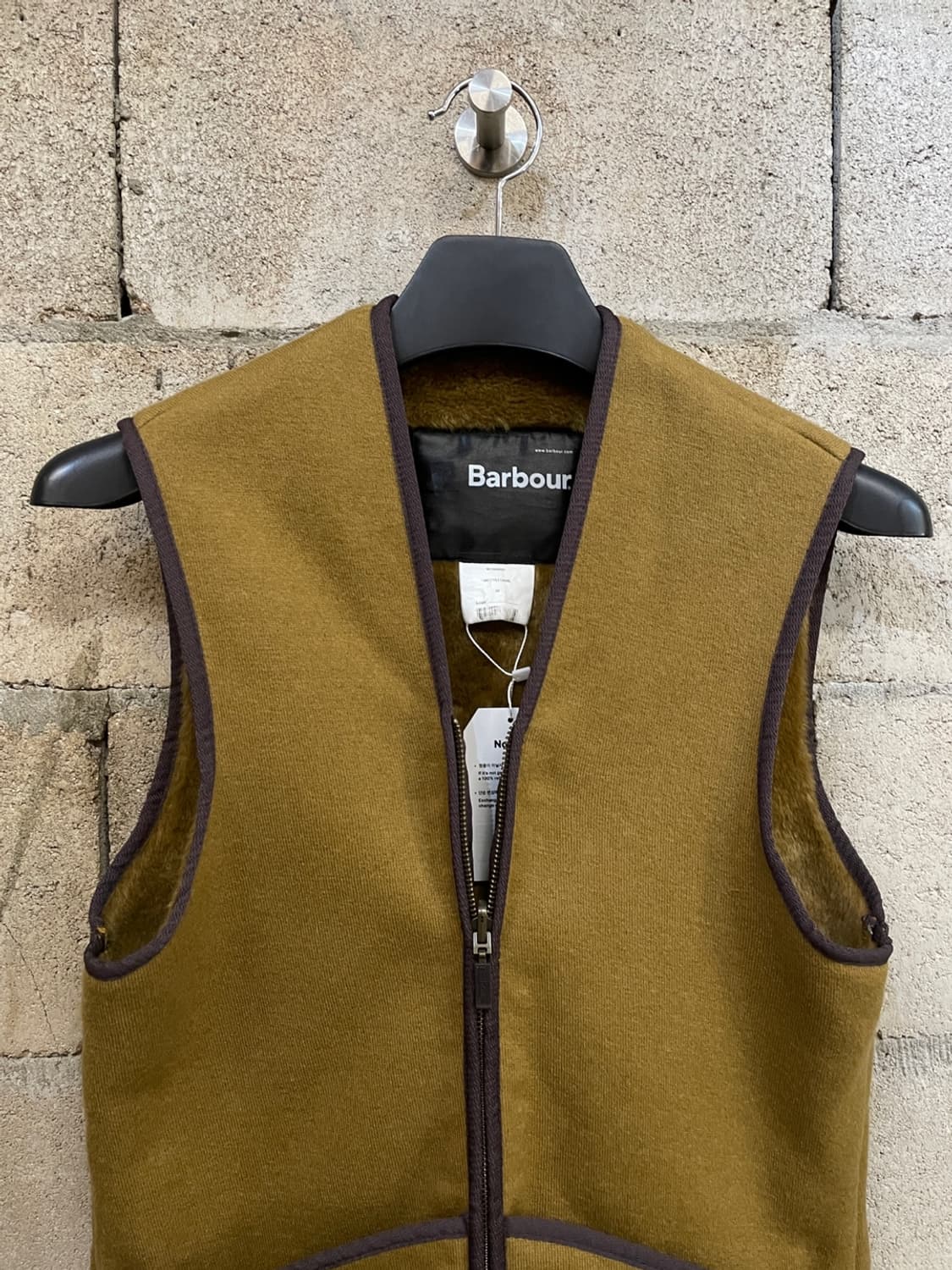 바버 웜파일 라이너 베스트 내피 상품이미지2