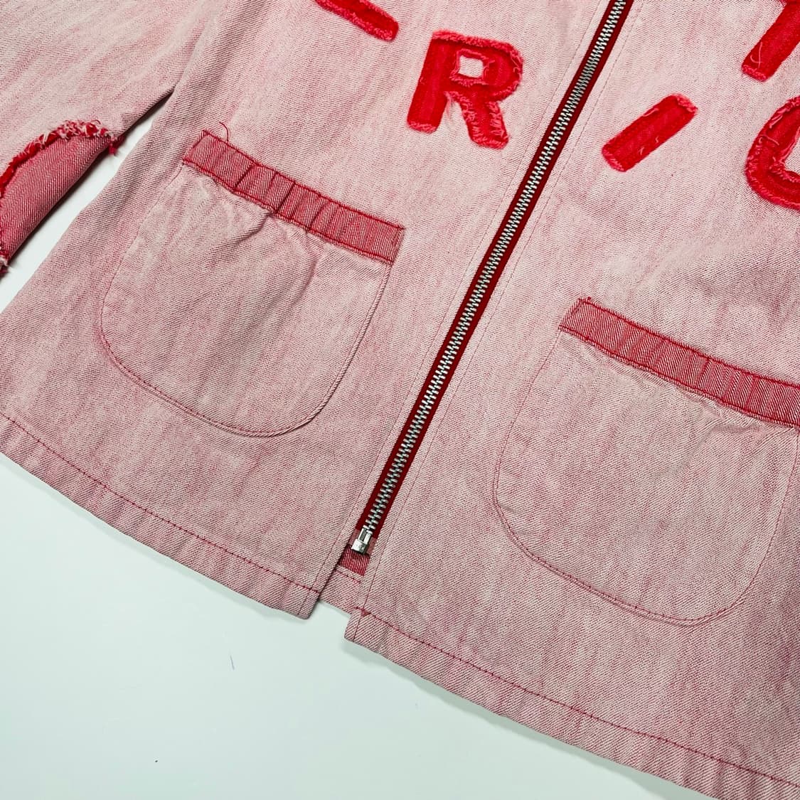 키140 히스테릭 글래머 핑크 집업 상품이미지5