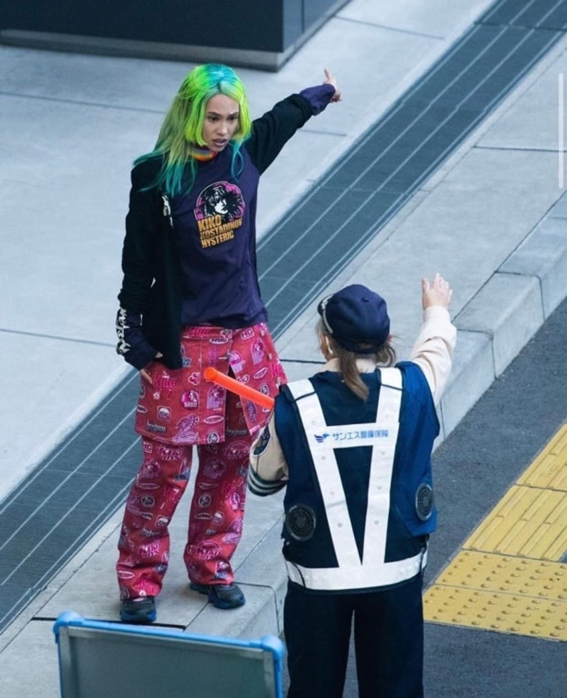 Kiko Kostadinov 콜라보 스커트 레이어드 팬츠 상품이미지2