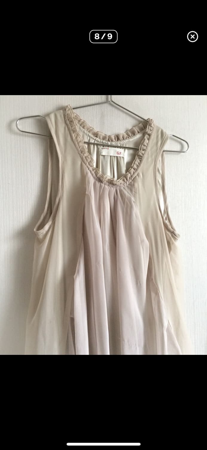 vintage 슬리브리스 원피스 상품이미지8