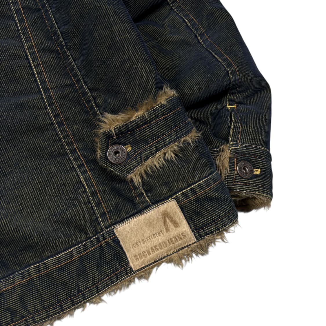 버커루 빈티지 워싱 y2k 데님 자켓 상품이미지5