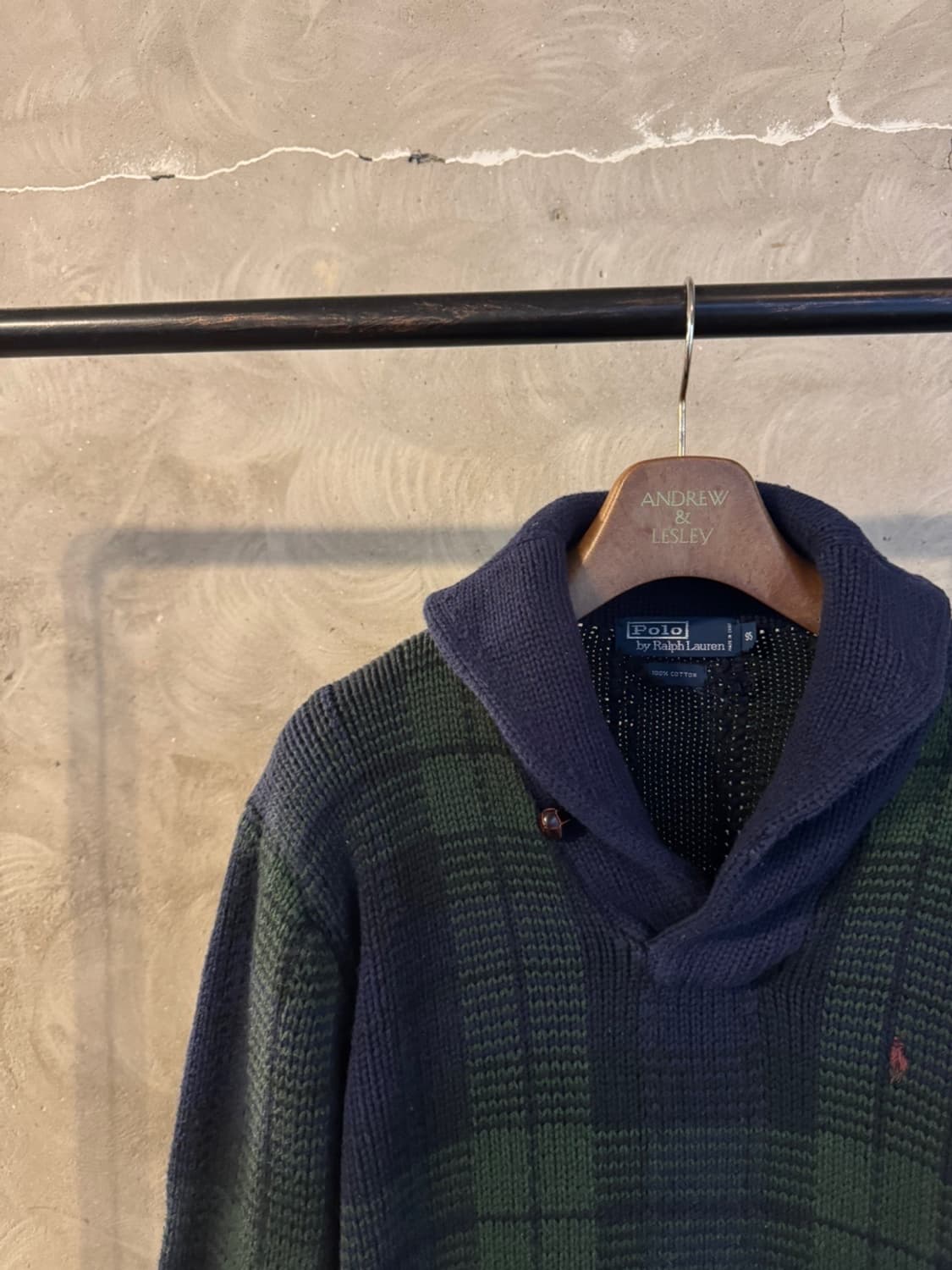 폴로 랄프로렌 숄칼라 니트 100 상품이미지6