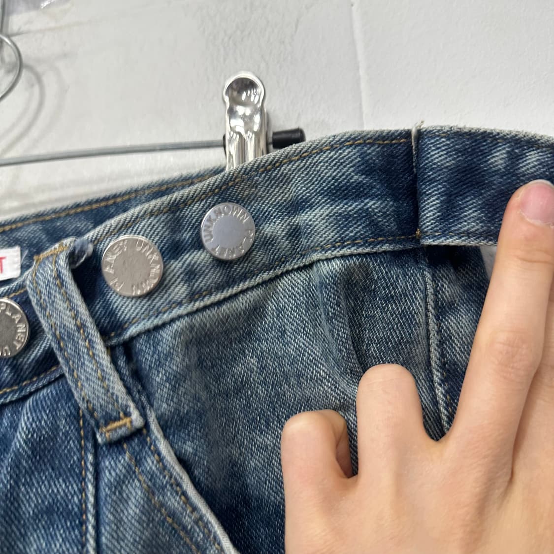 언노운플래닛 데님팬츠 상품이미지4