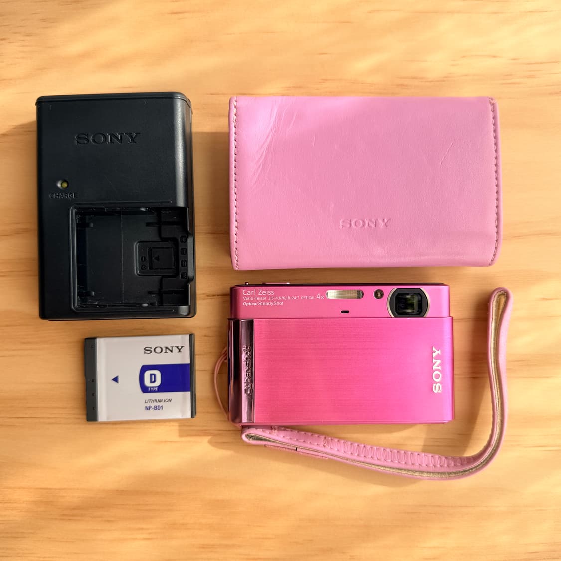 ˘◡˘ 소니 사이버샷 DSC-T90 레트로 쨍한 핑크 빈티지디카 상품이미지9