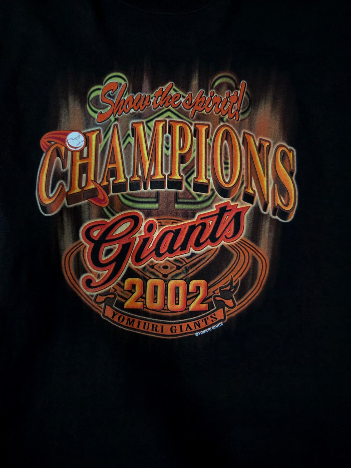 요미우리 자이언트 마쓰이 친필 싸인 우승 티셔츠 상품이미지4