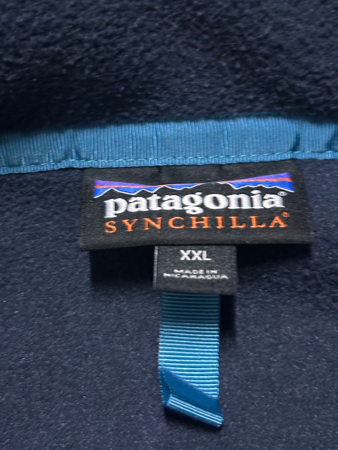 신칠라 네이비 아즈텍 패턴 XXL 상품이미지3