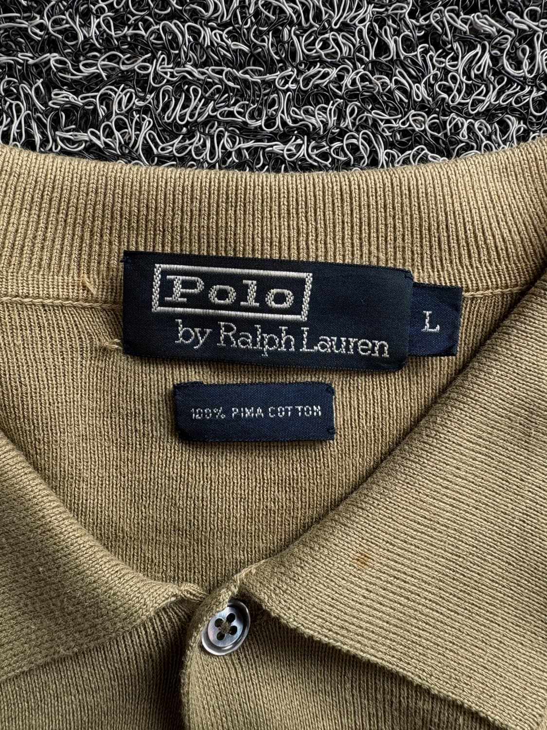 폴로 랄프로렌 포니로고 브라운 피케이 셔츠 3783 상품이미지4