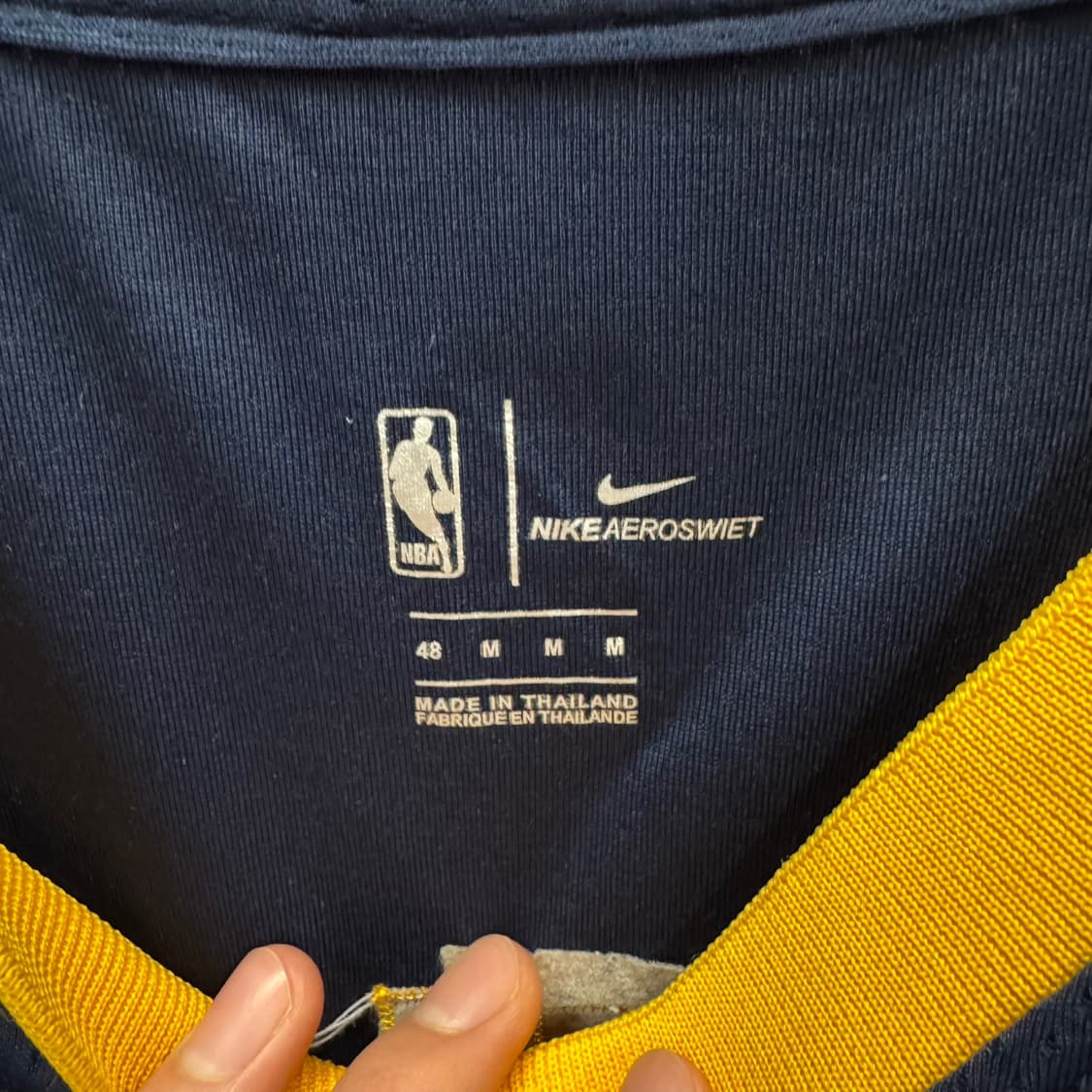 나이키 NBA 덴버 너기츠 시티 에디션 스윙맨 저지 네이비 상품이미지8