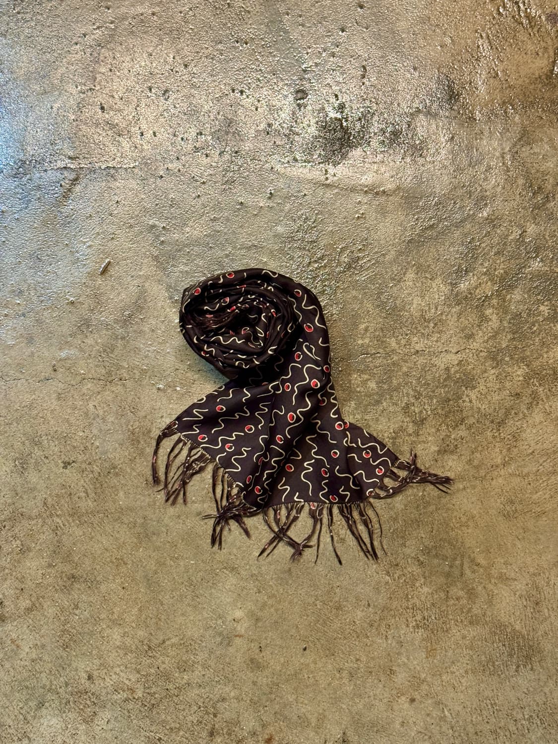 OS ) Japanese Vintage Pattern Muffler 상품이미지1