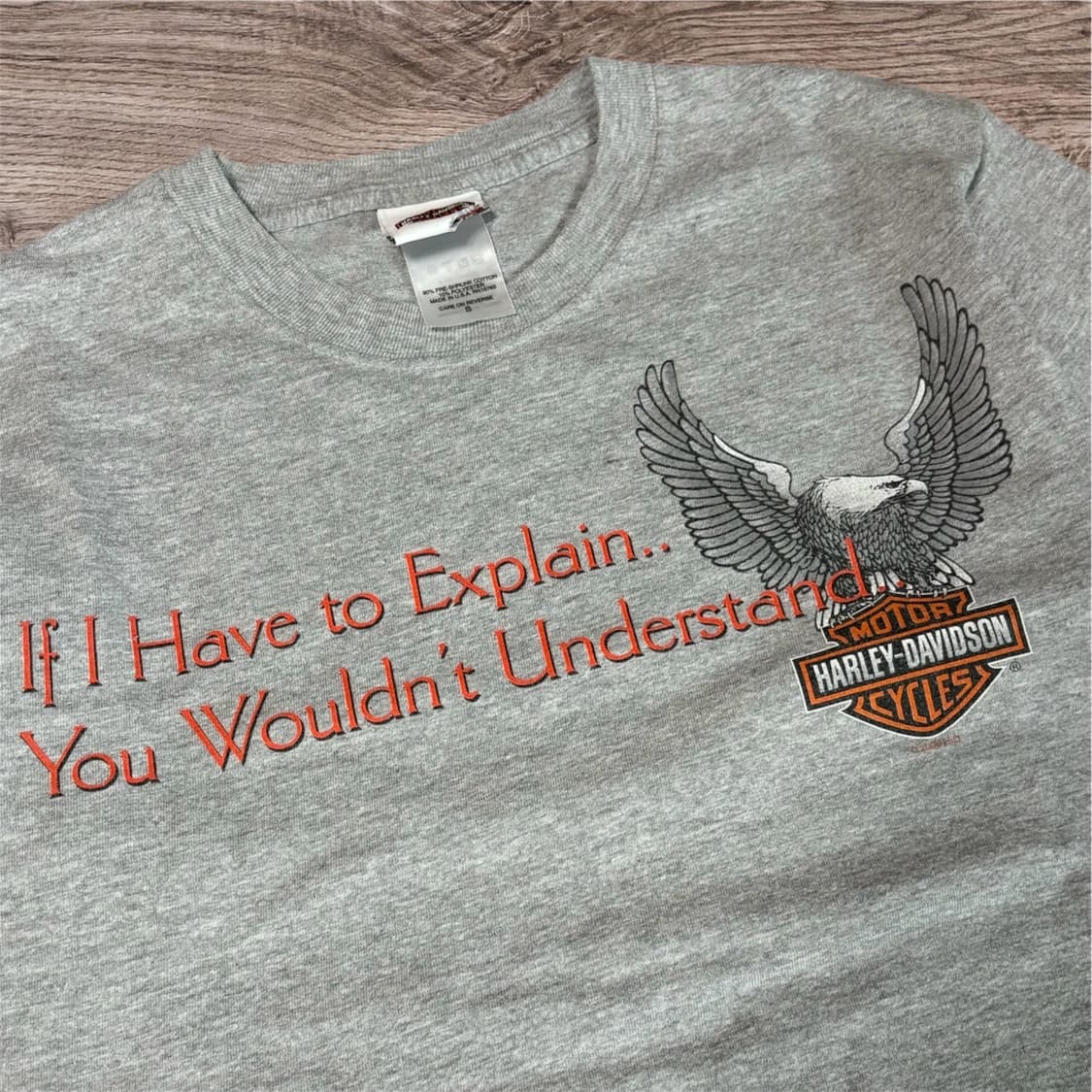 00s Harley Davidson Eagle T-shirt 상품이미지2